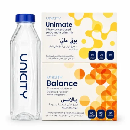 فيل جريت لايت من يونيسيتي – بالانس برتقال + يوني ماتي ليمون + زجاجة دايموند