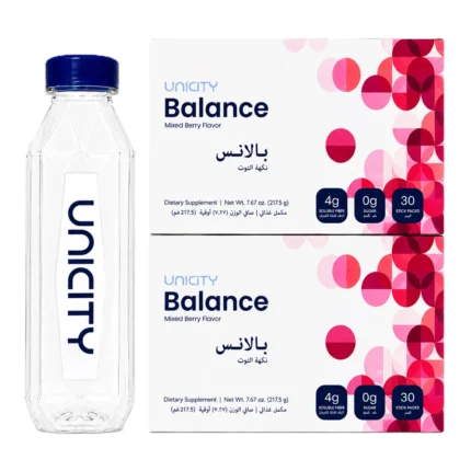 unicity-balance-berry-fiber-drink-2-boxes-60-sachets-unicity-bottle